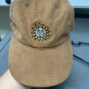 Volcom corduroy brown dad hat